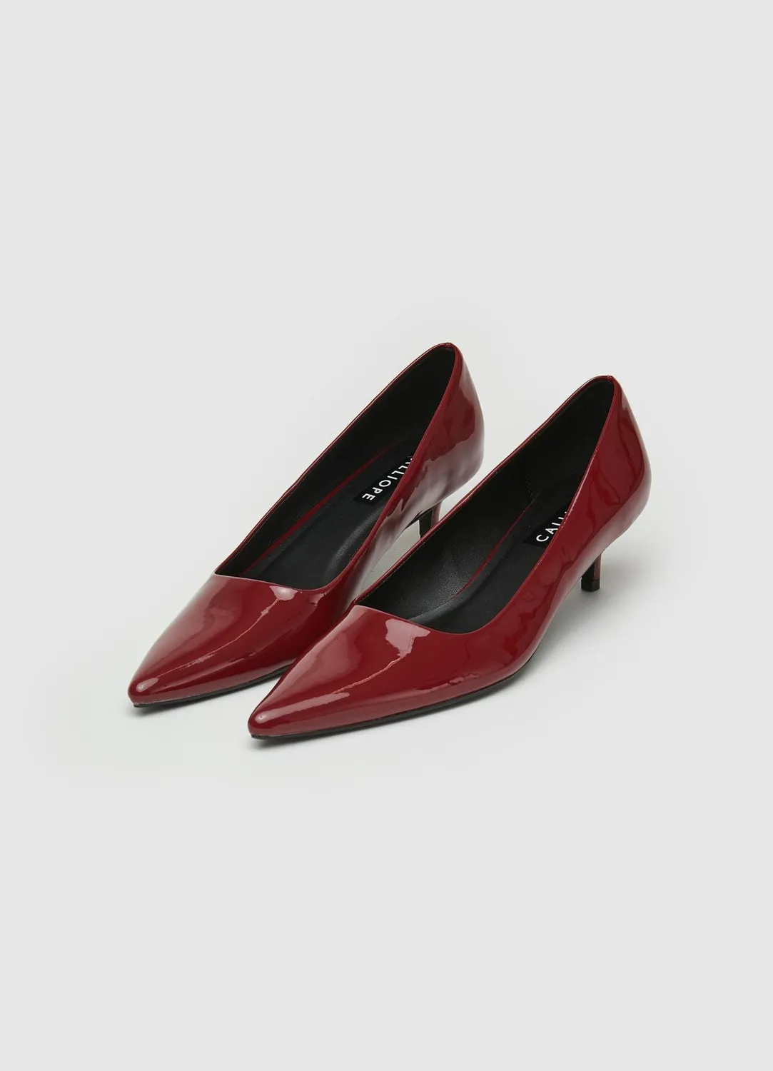 Calliope Escarpins Vernis Femme Bout Pointu Talon 3 Cm
