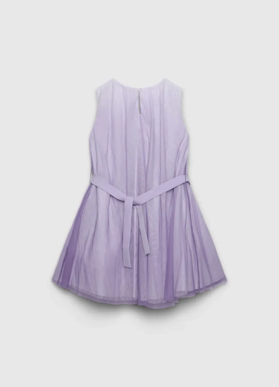 Calliope robe fille tulle cérémonie avec ceinture