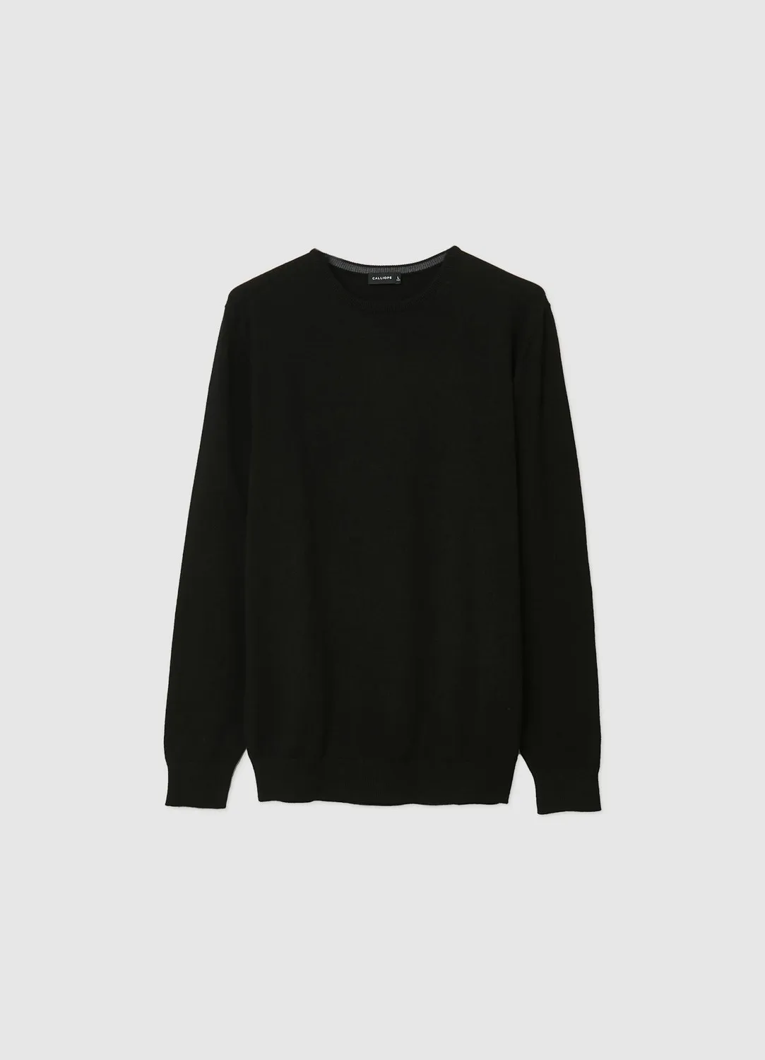 Calliope pull col rond homme coton