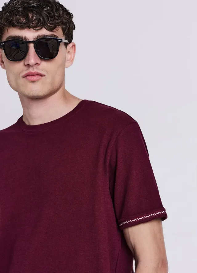 Calliope t-shirt homme col rond coton uni