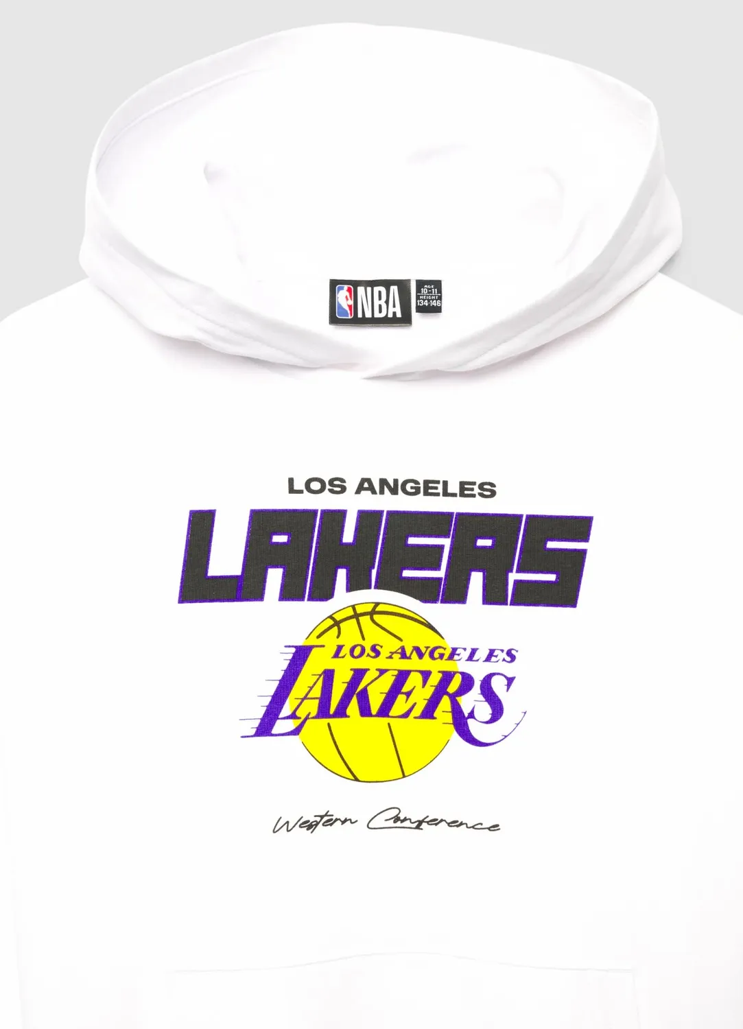 Calliope sweat à capuche garçon Lakers oversize