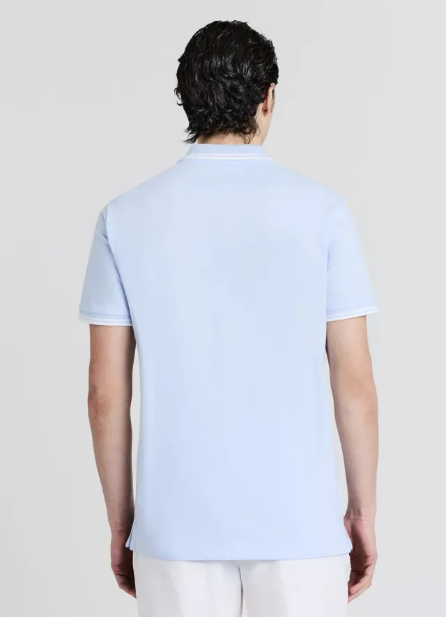 Calliope polo homme profils contraste coton