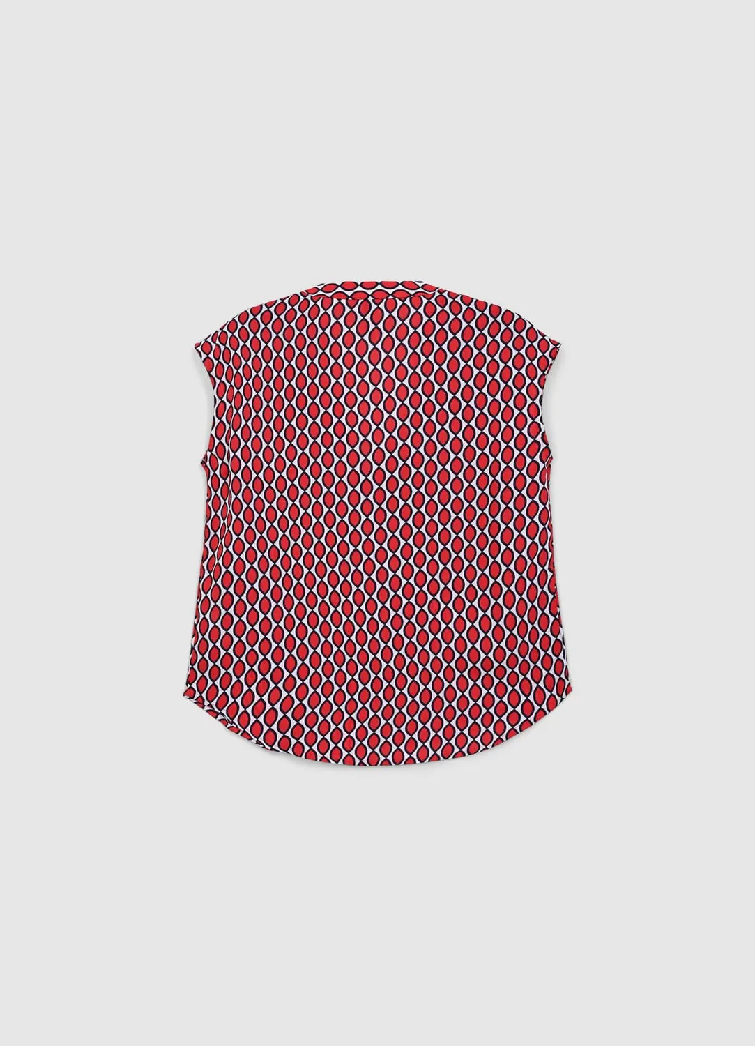 Calliope chemise femme sans manches col coréen