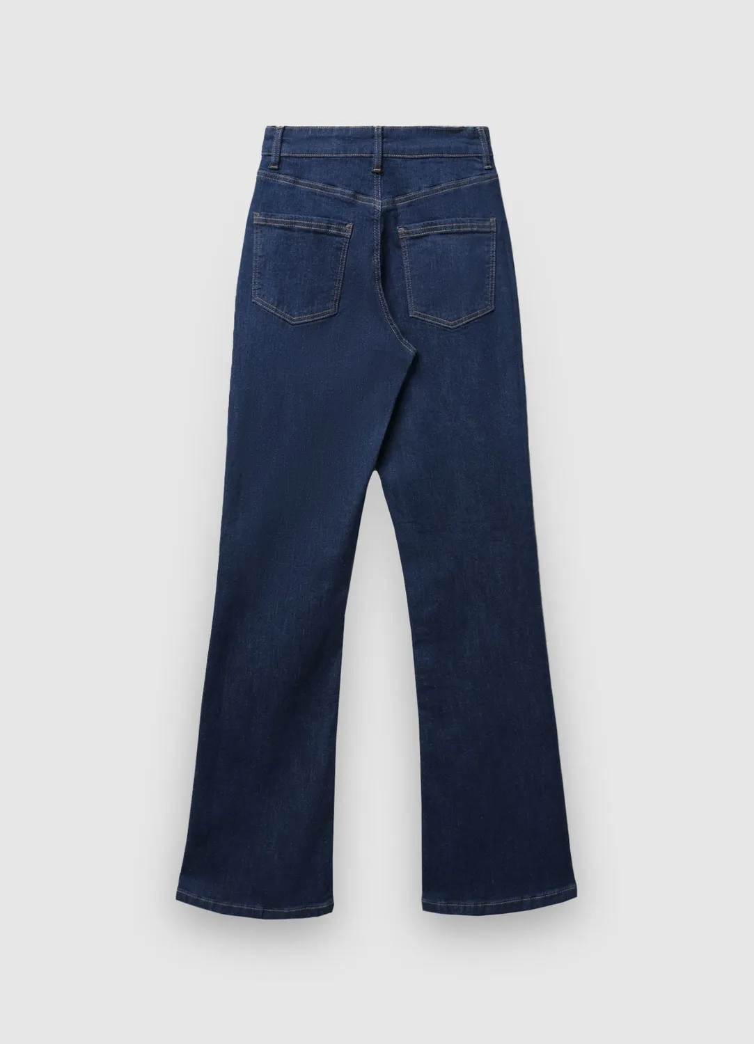 Calliope jean flare femme nervures devant