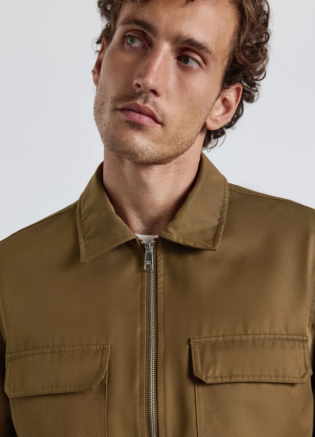 Calliope Zip Blouson homme poches plaquées