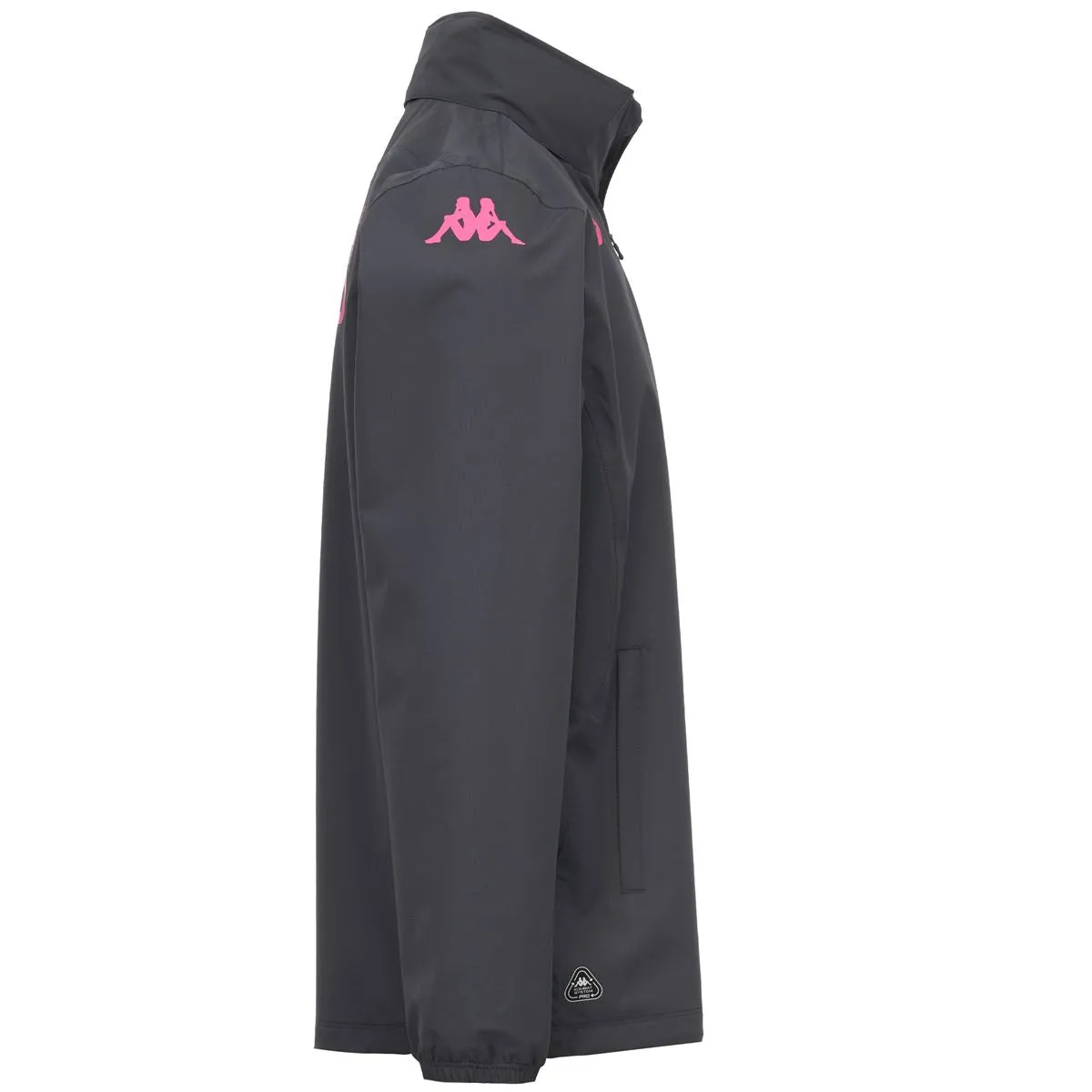 Kappa Mavaro Pro 2 veste homme gris Stade Français