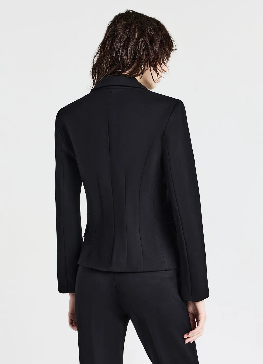 Calliope veste zippée femme punto milano unie