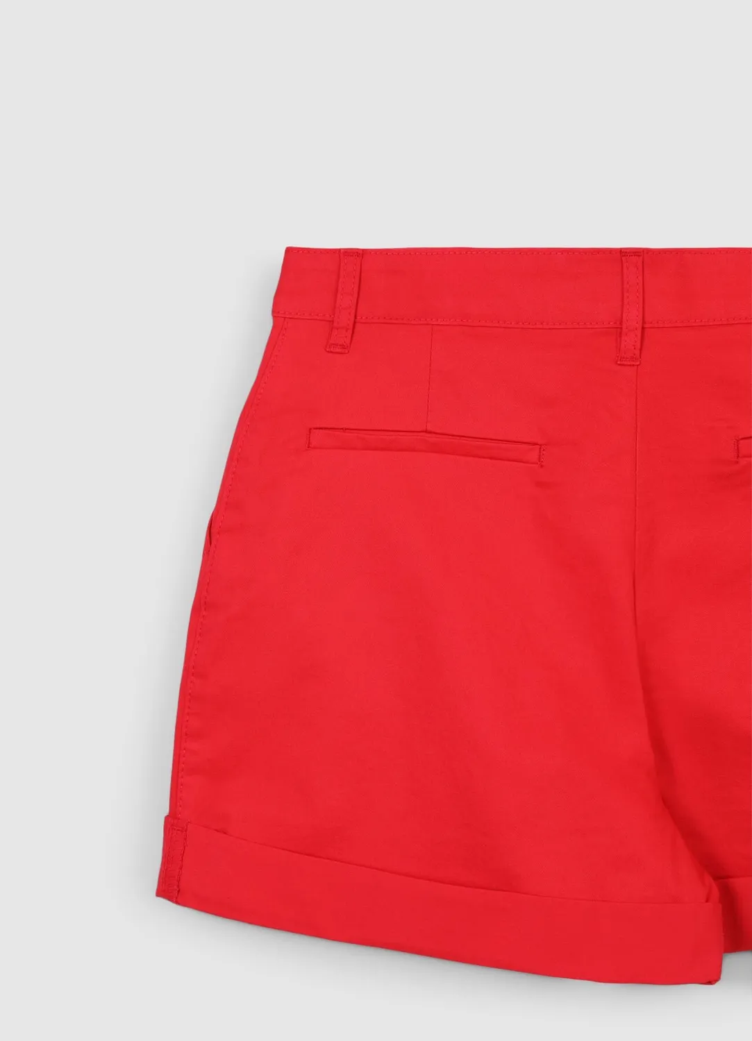 Calliope short chino coton femme uni