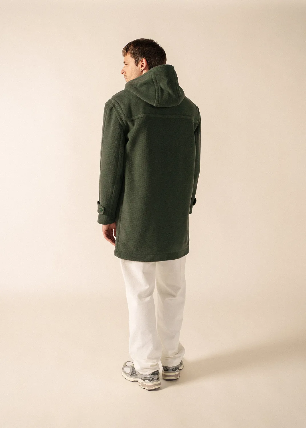 Saint James Saturne duffle-coat végétal laine