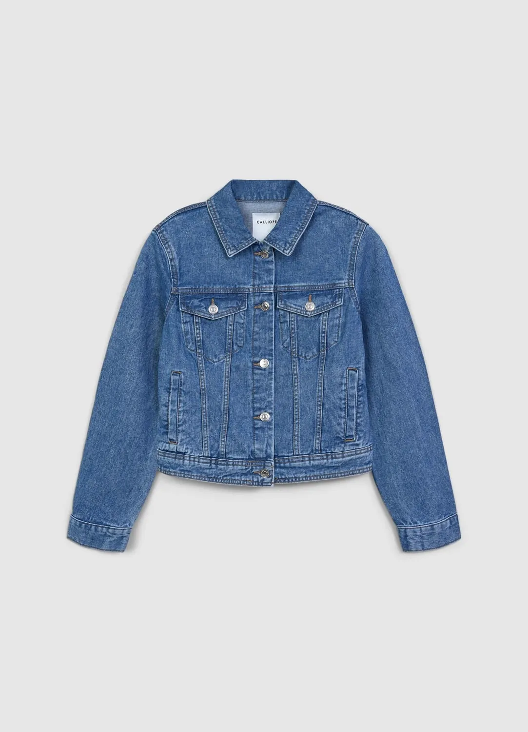 Calliope veste en jean femme boutons denim