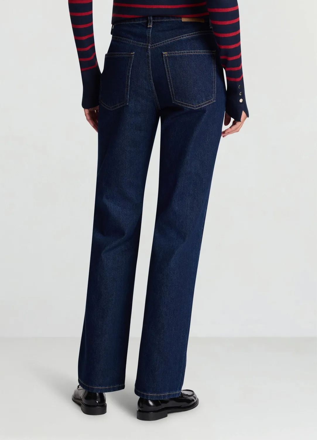 Calliope jean straight femme 5 poches uni