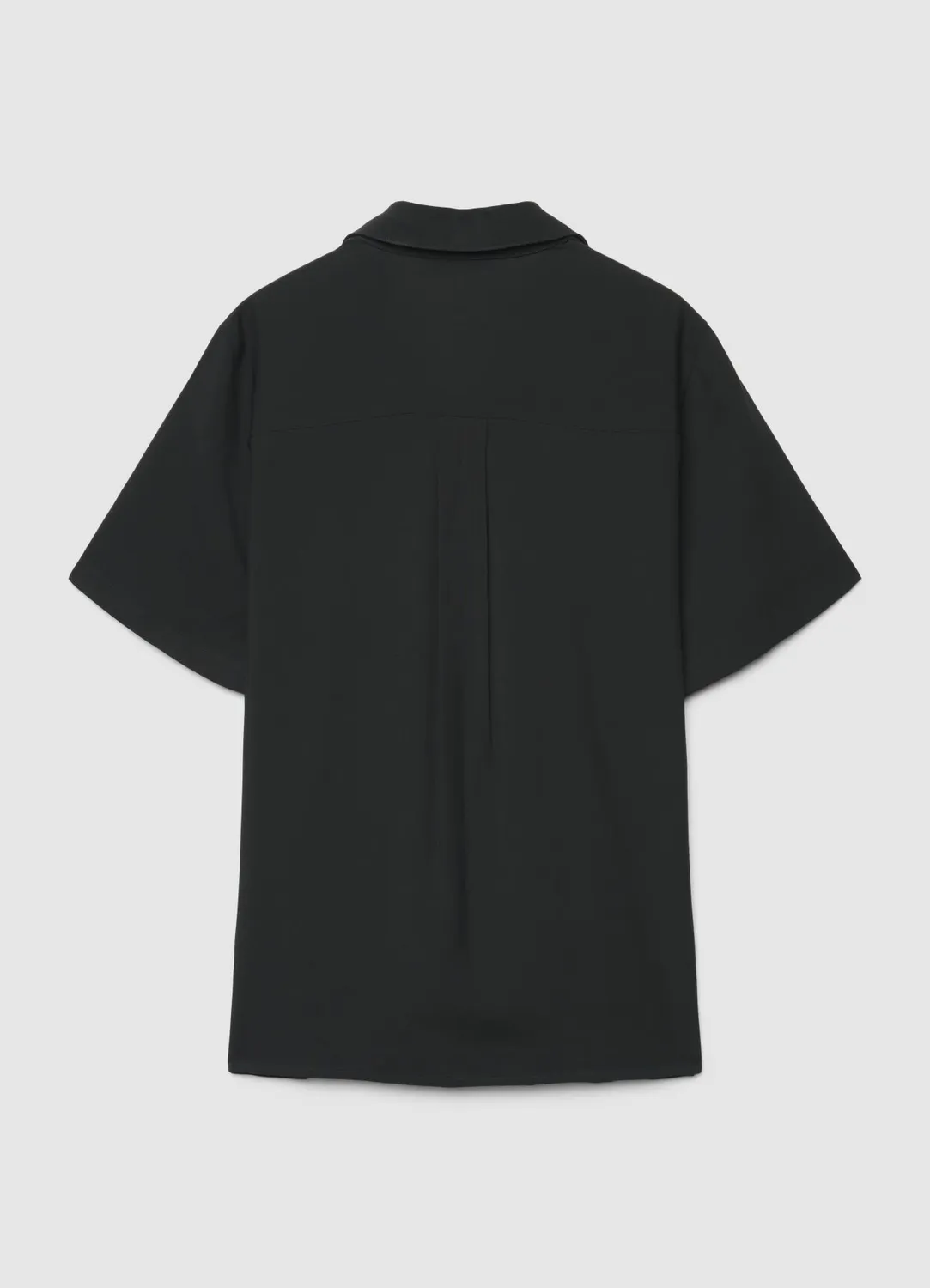 Calliope chemise manches courtes femme uni col classique