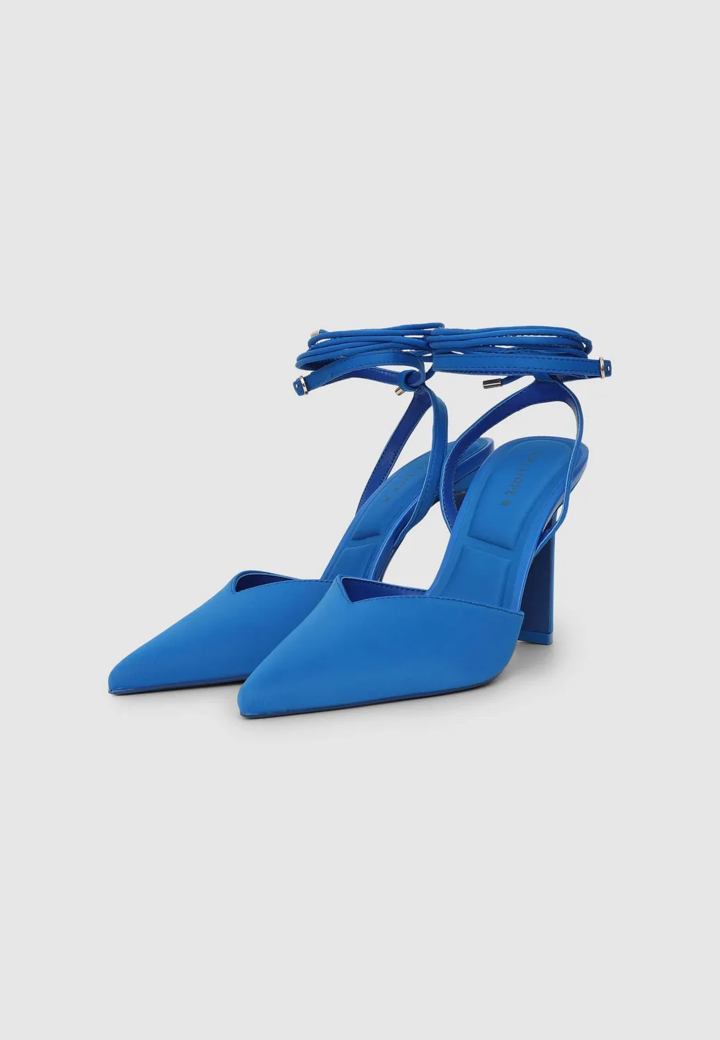 Calliope escarpins lacés talon 8 cm femme