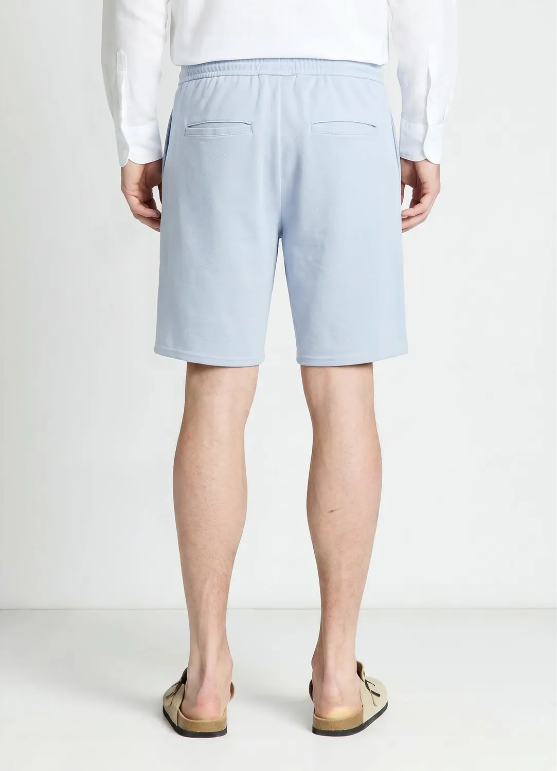 Calliope short jogging homme L uni à cordon