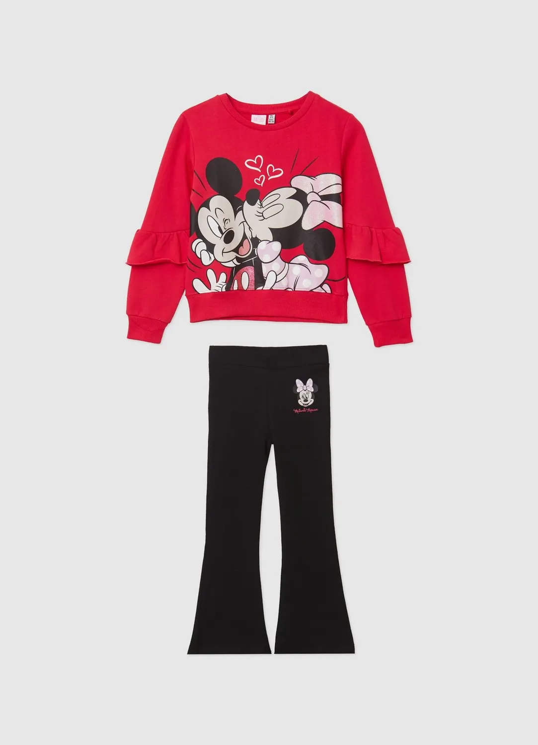 Calliope ensemble Minnie sweat flare fille 2 pcs