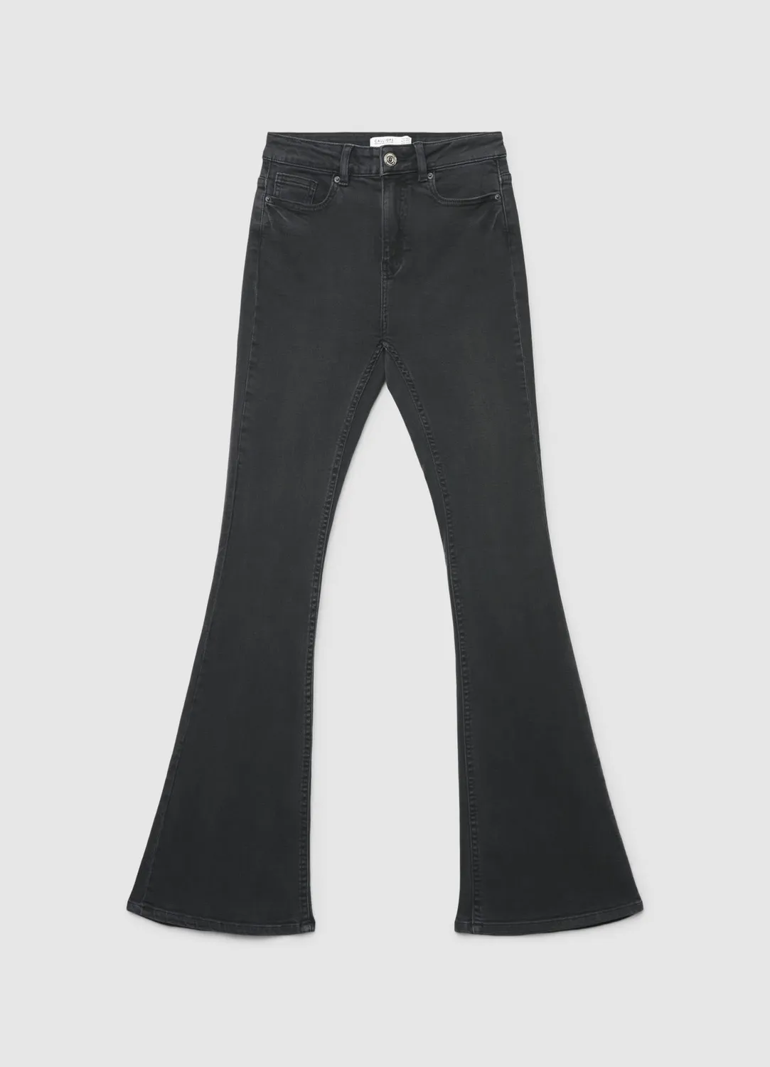 Calliope 5 poches jean flare femme patte d'éléphant