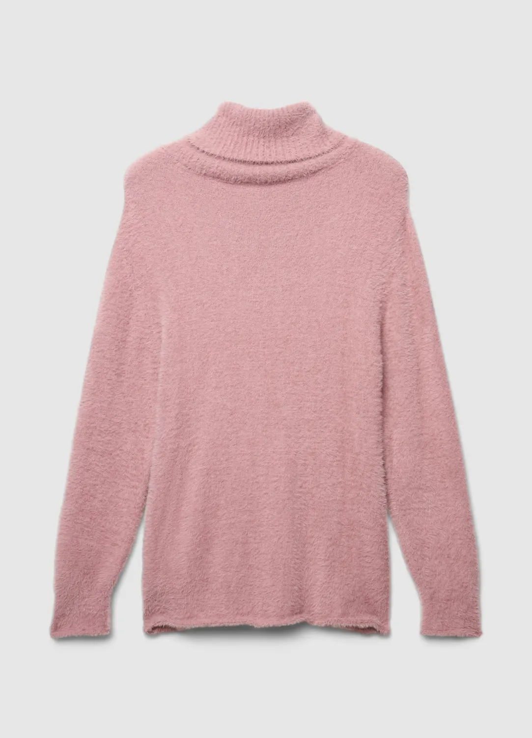 Calliope pull col roulé femme uni effet doux