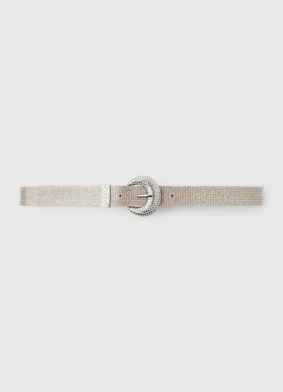 Calliope ceinture strass femme boucle ronde ajustable