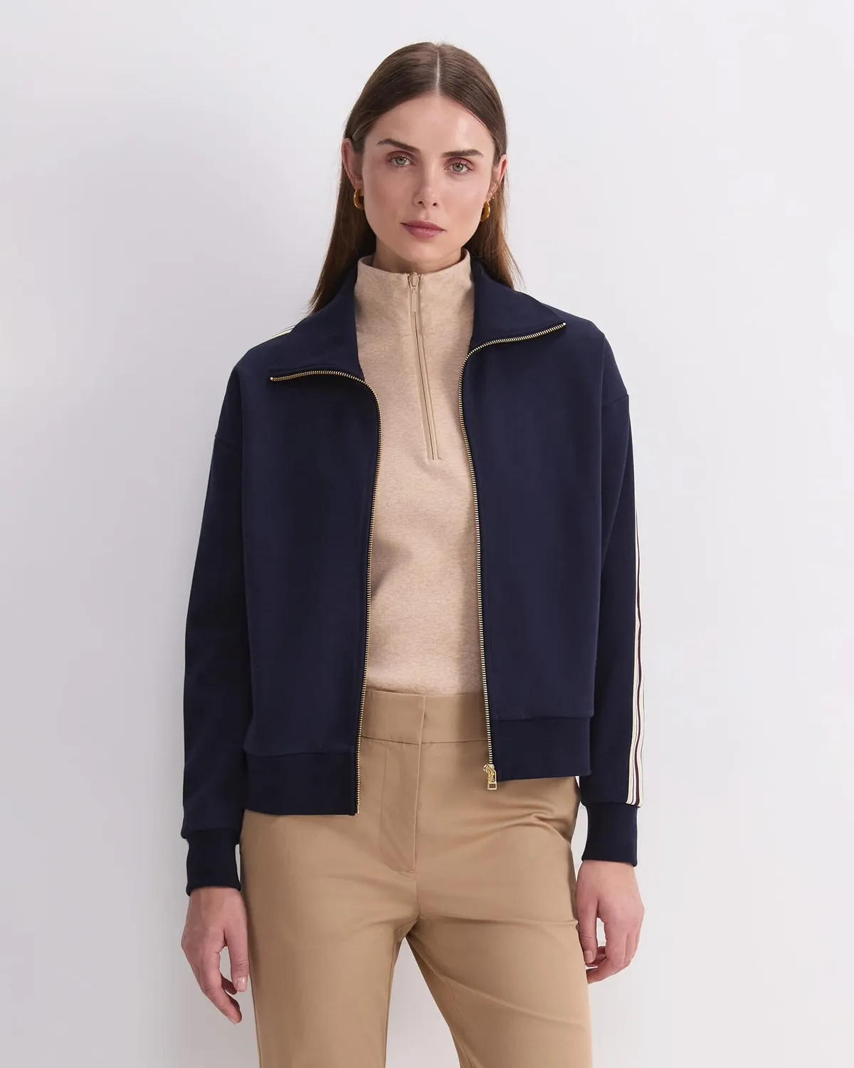 Sportscraft Bailey Zip Through sweat zippé coton femme