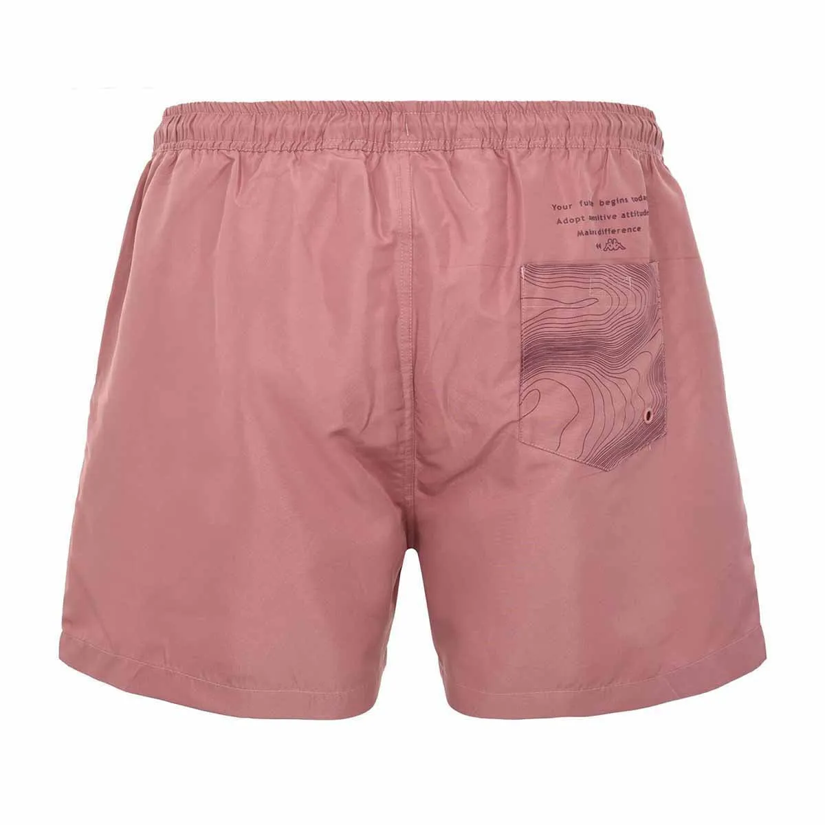 Robe di Kappa Fagge short de bain rose homme polyester