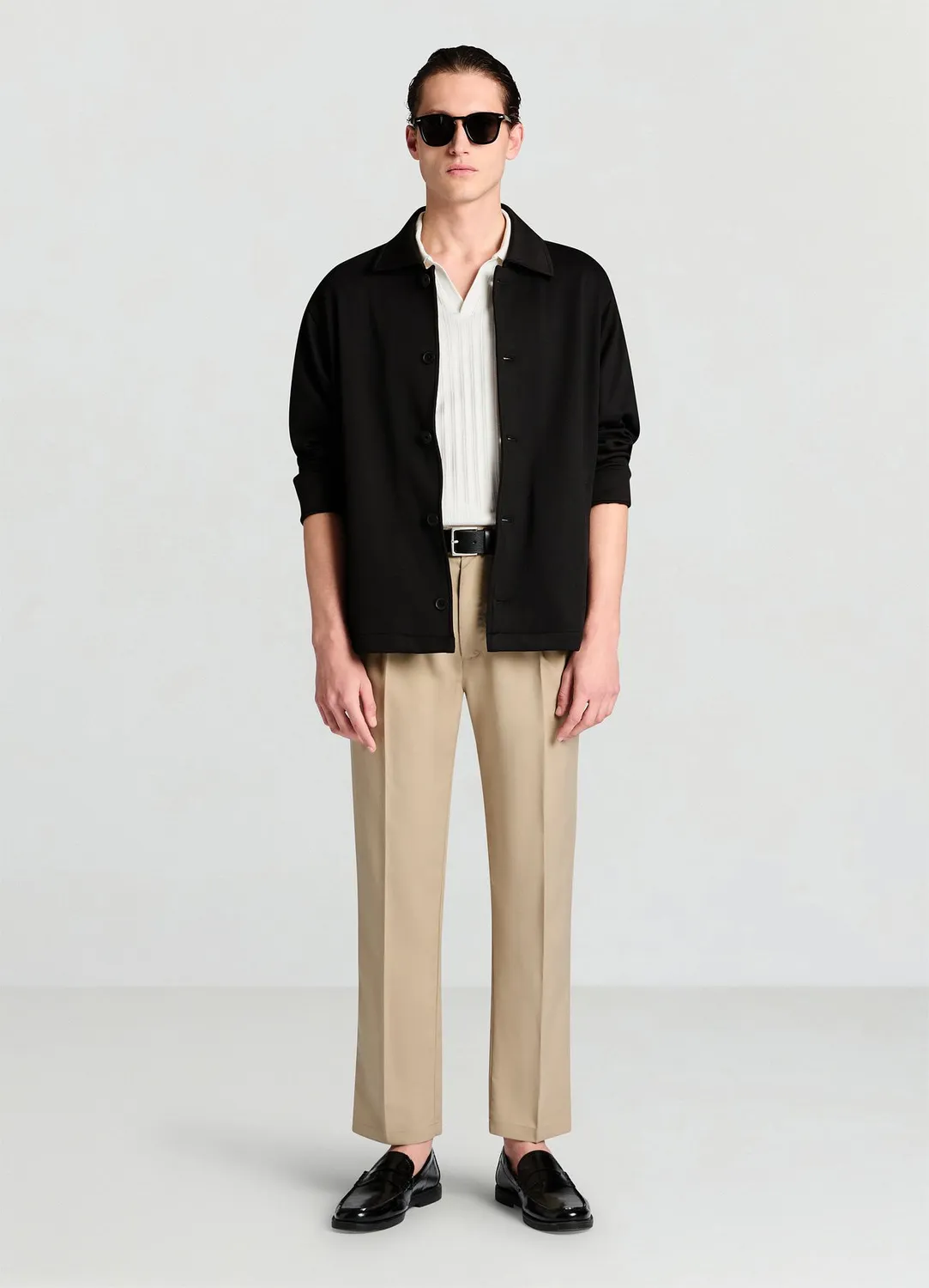 Calliope pantalon élastique homme uni regular