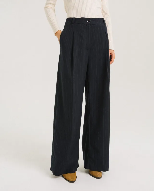 Tinsels Eustache pantalon large club rayure tennis