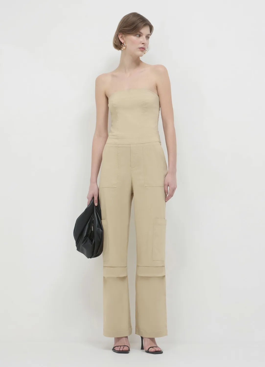 Calliope combinaison cargo femme sans manches