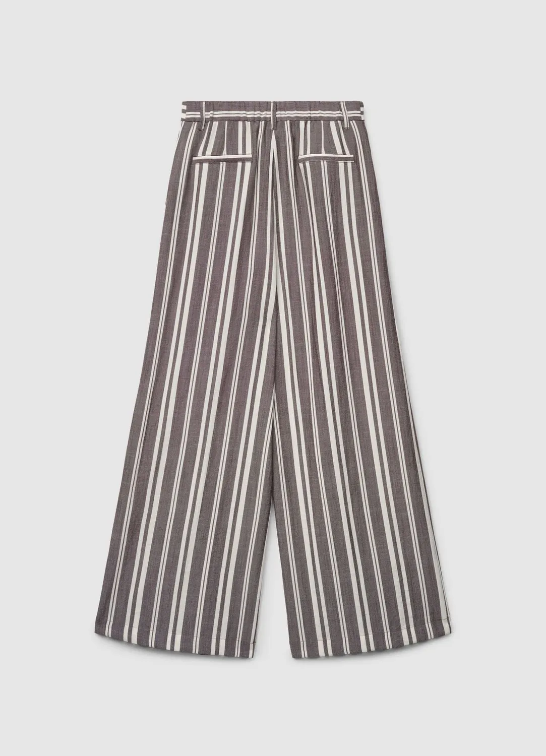 Calliope pantalon palazzo rayures femme coupe large