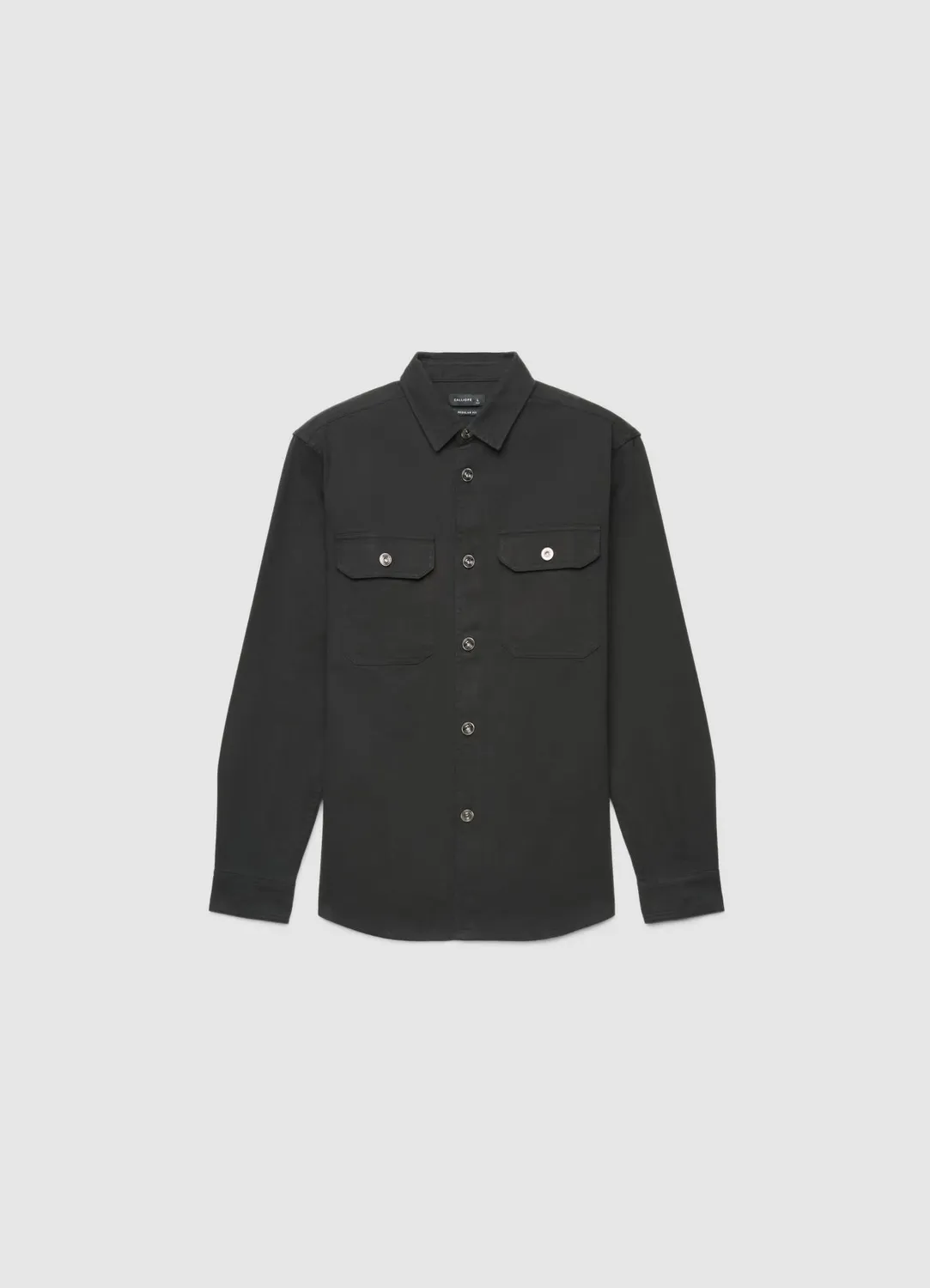Calliope chemise worker unie à poches homme
