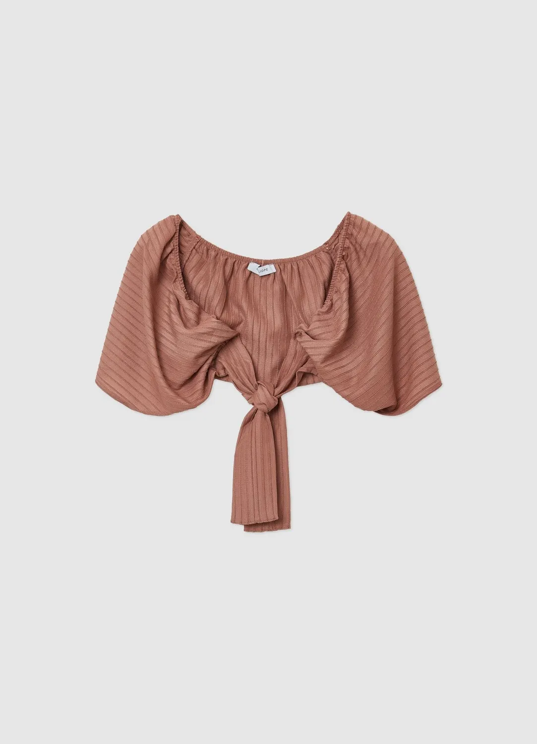 Calliope top croisé femme attache cou taille unique