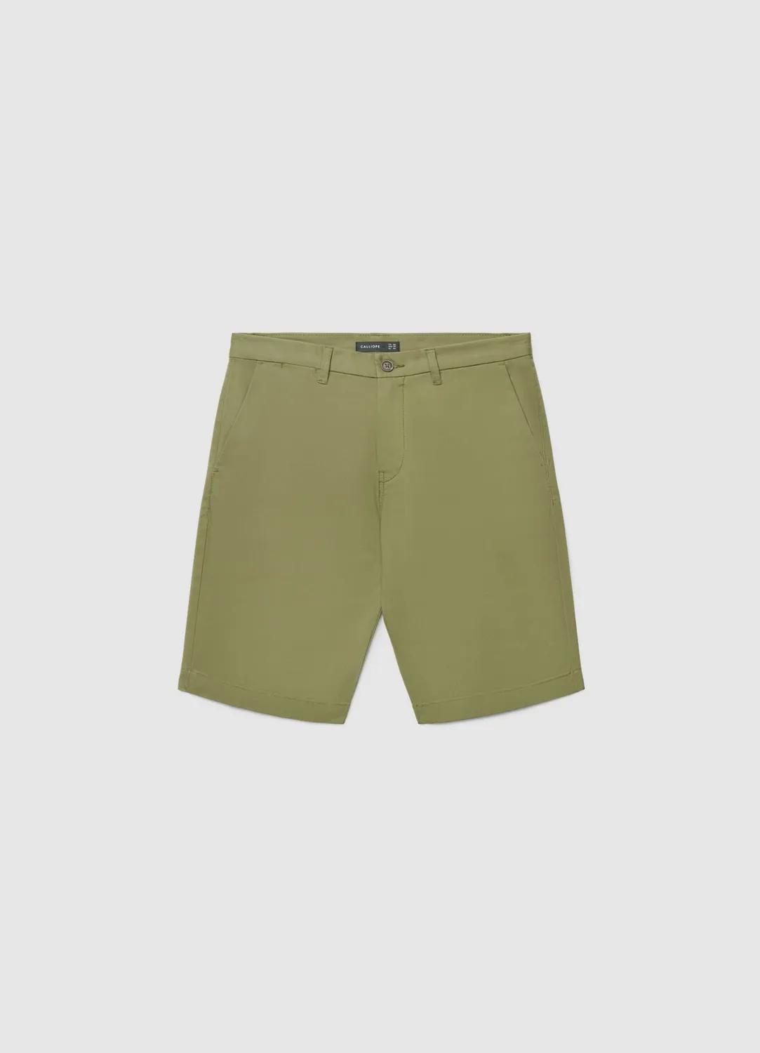 Calliope short chino homme uni coupe droite