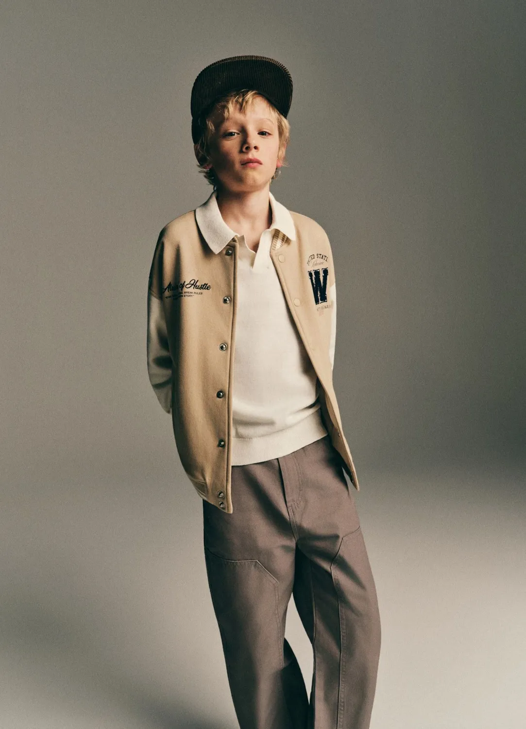 Calliope Bomber College Veste Garçon Varsity
