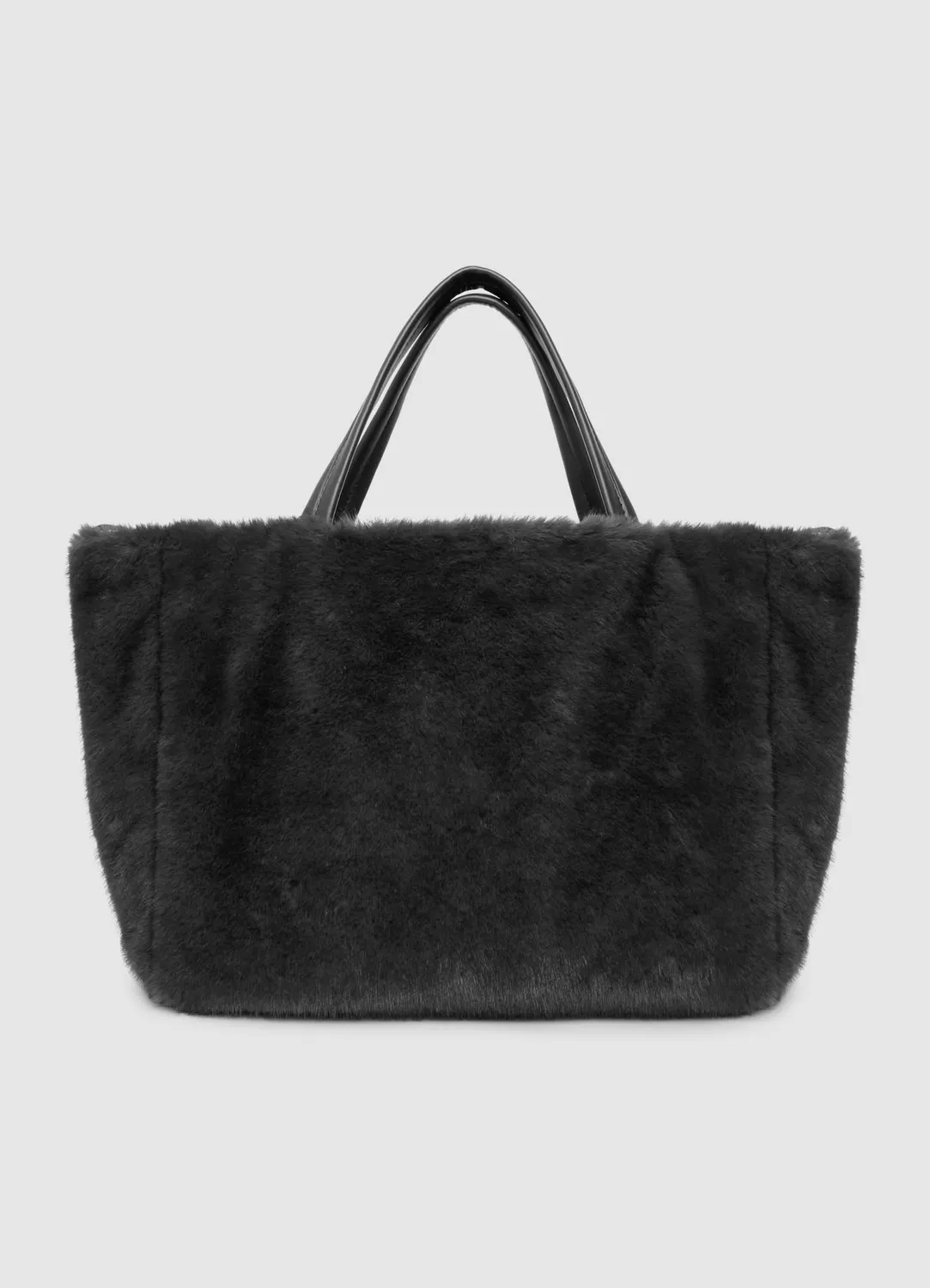 Calliope sac shopper fourrure femme avec pochette