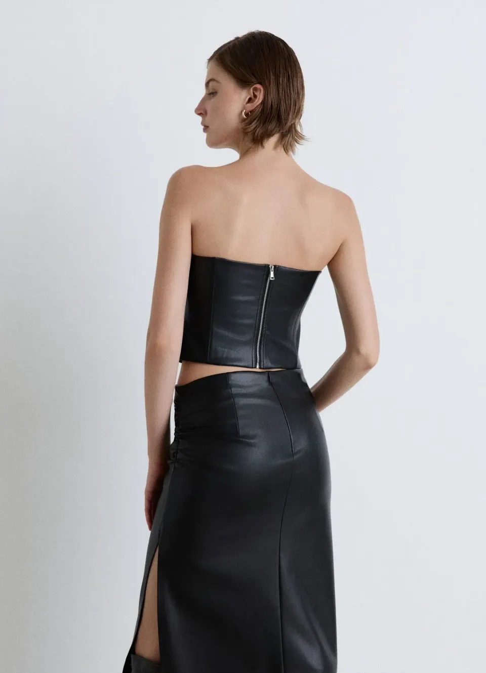 Calliope Top Bustier bustier femme sans bretelles zip