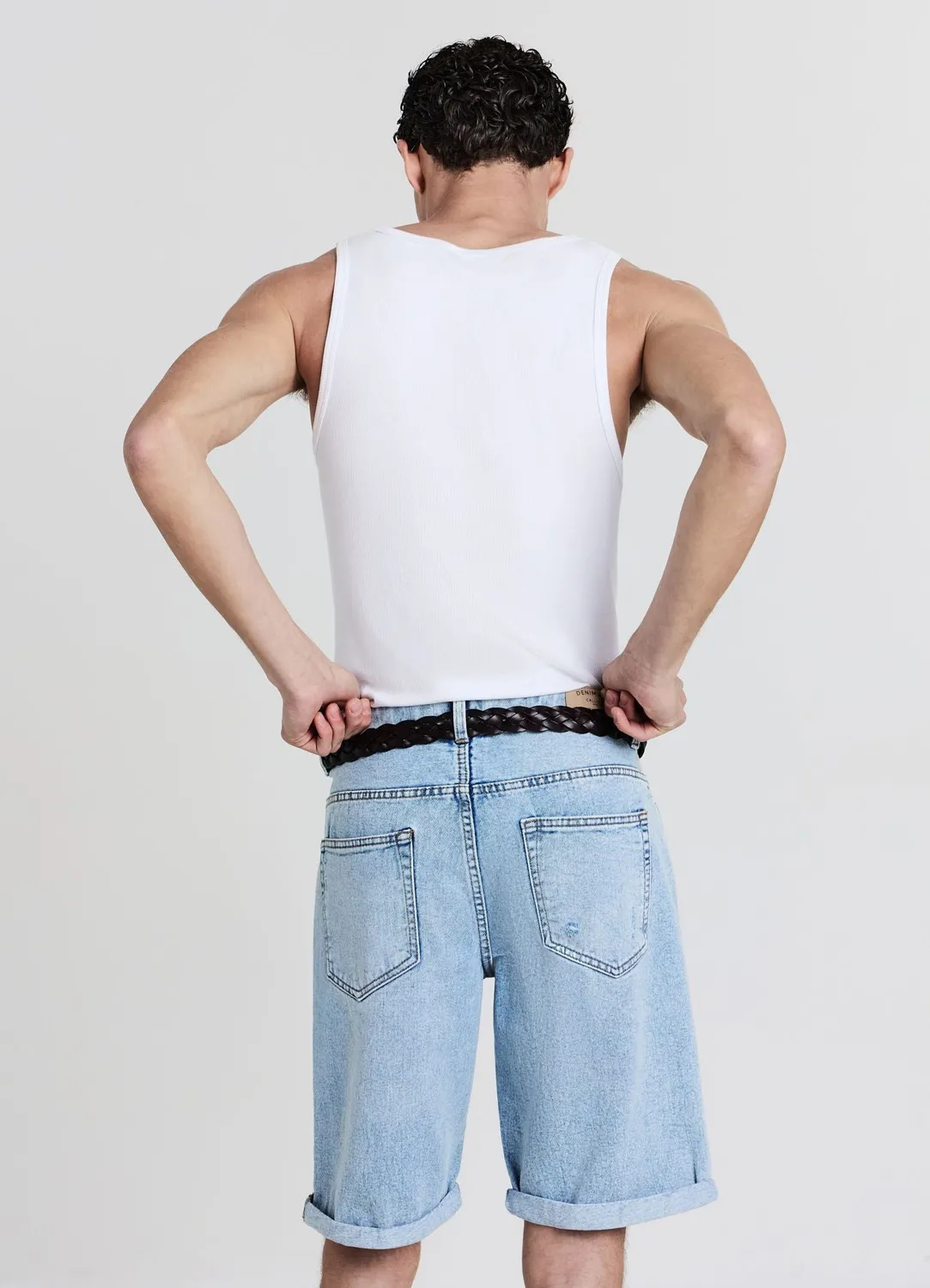Calliope short jean homme déchiré regular 5 poches
