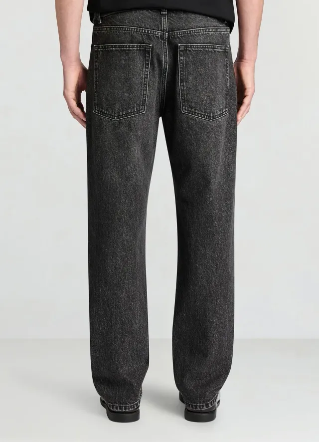 Calliope Relaxed Fit jean homme délavé 5 poches