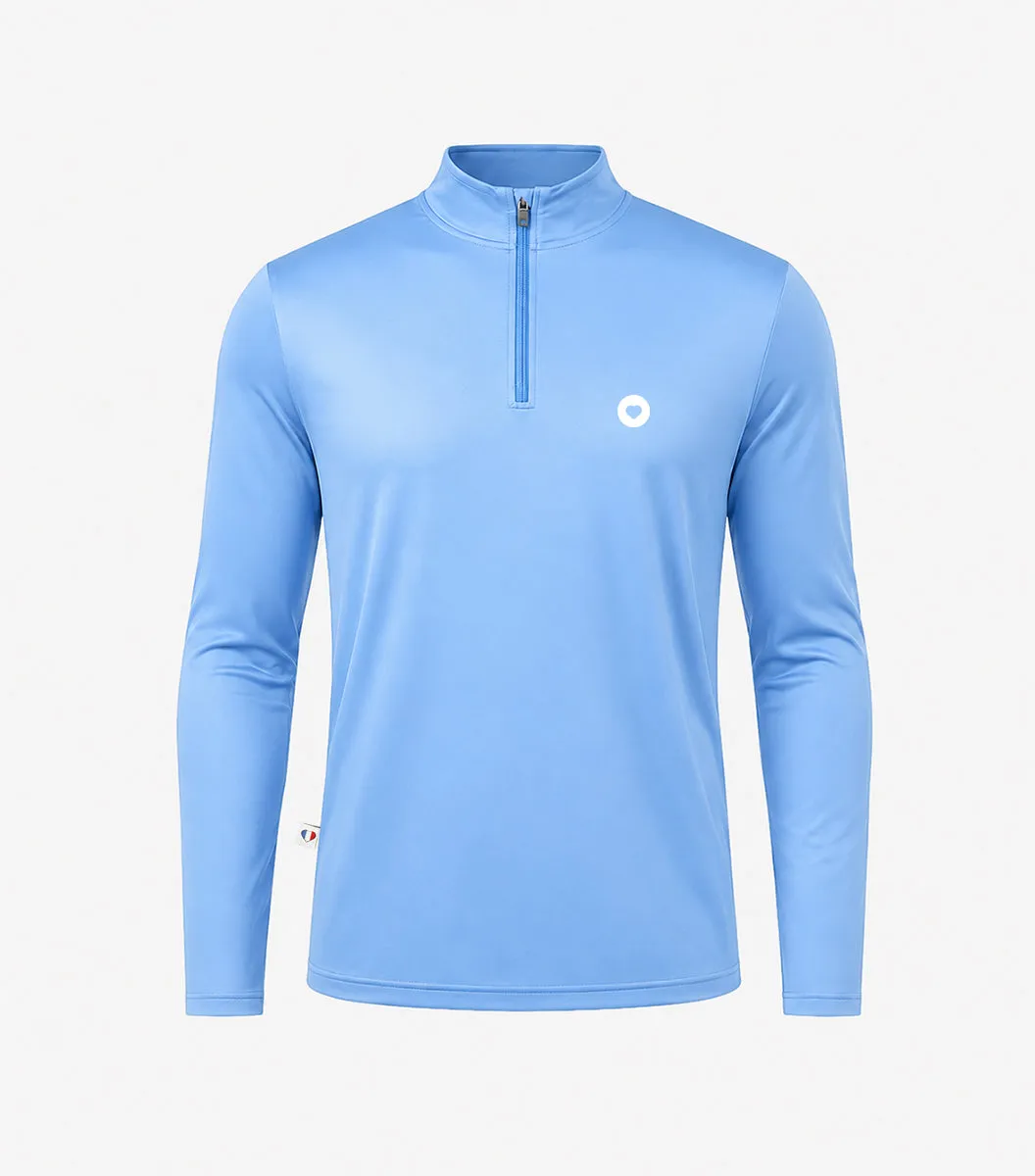 Cocorico Boost veste sport homme ciel passe-pouces
