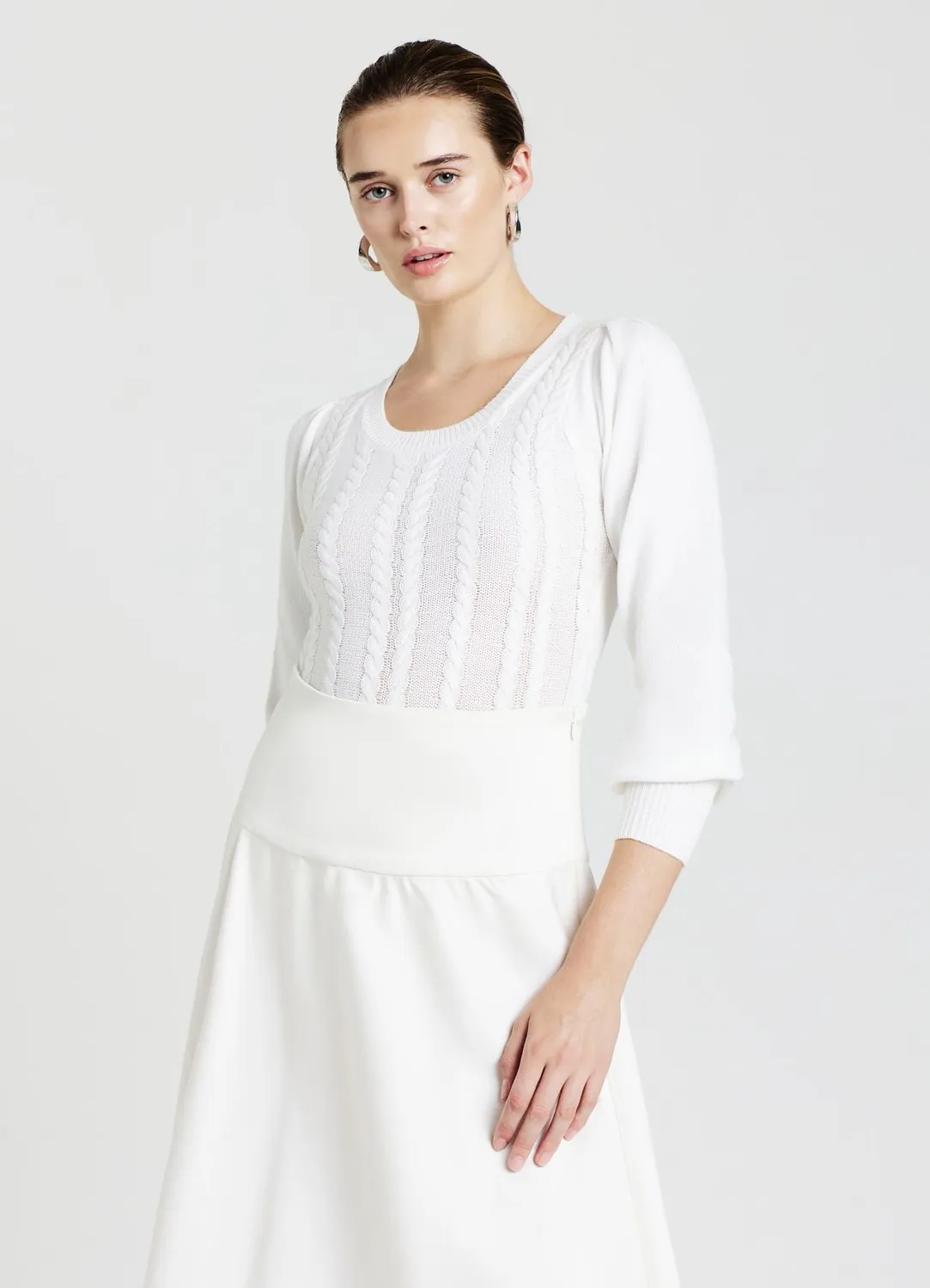 Calliope body maille femme taille S motif tresses