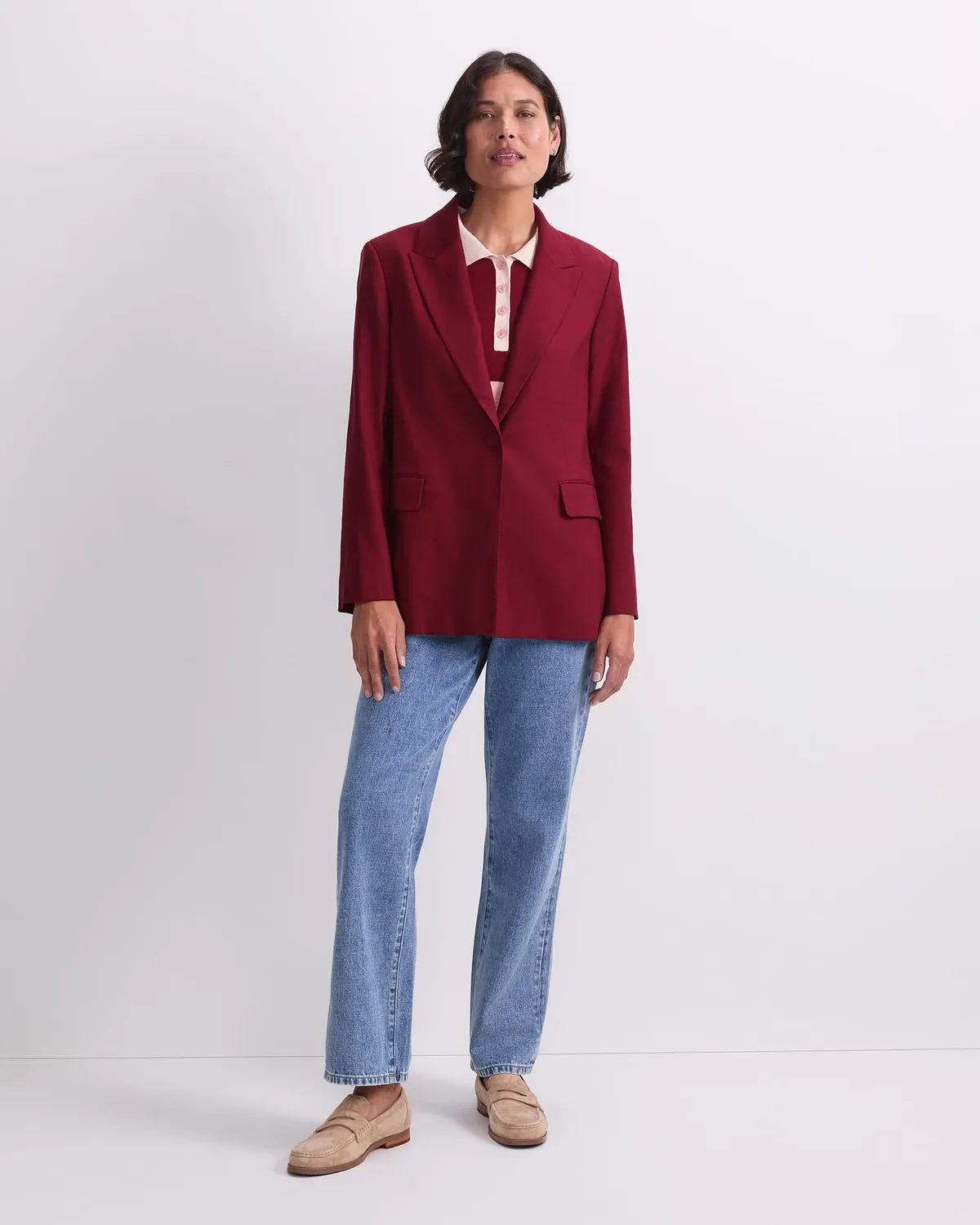 Sportscraft Rosa Blazer tailleur femme cintré