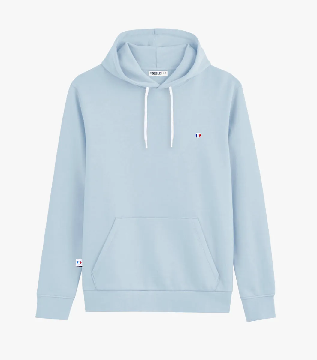 Cocorico Iconique Ciel sweat capuche femme coton