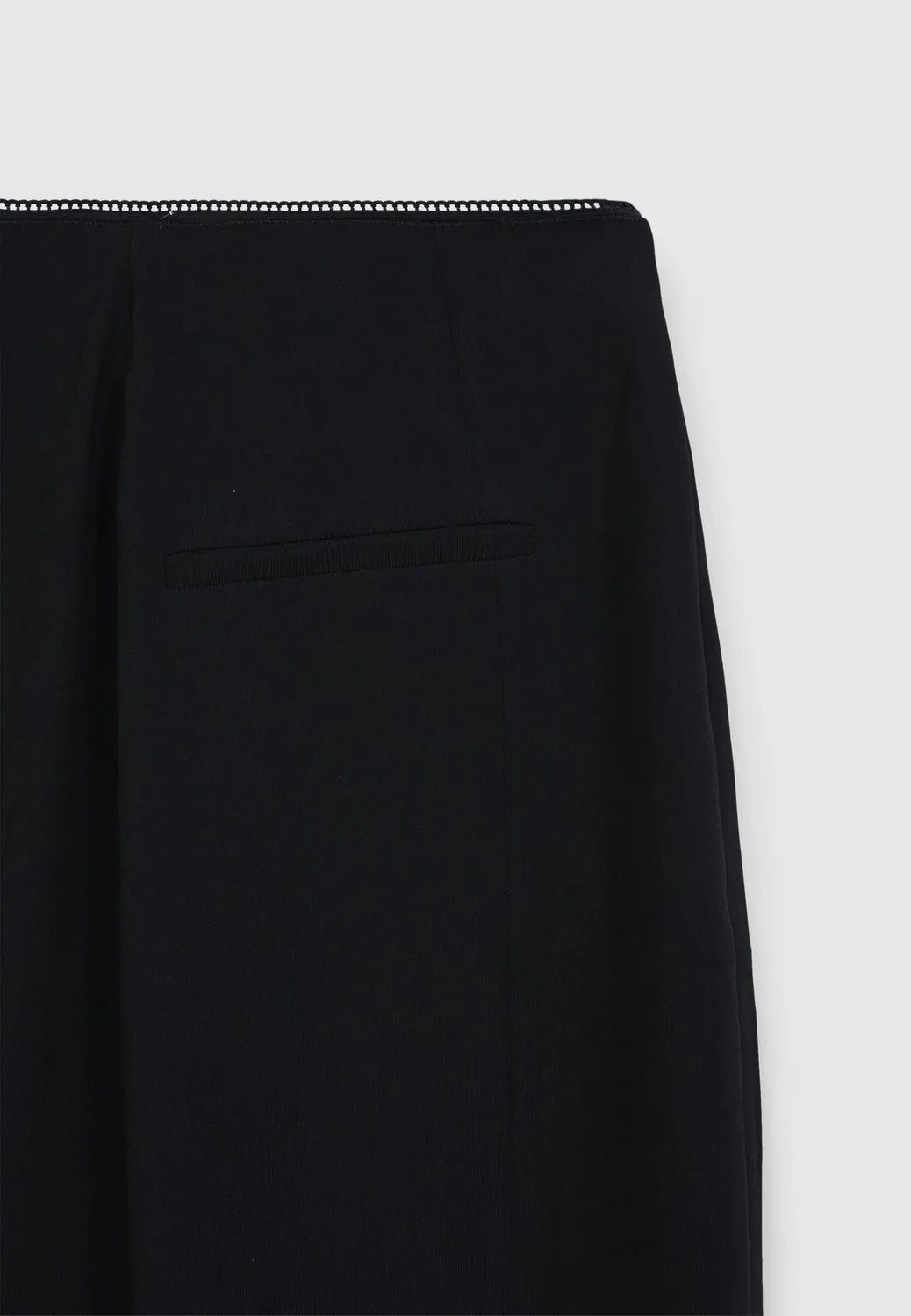 Calliope Jupe midi à fentes femme coupe droite