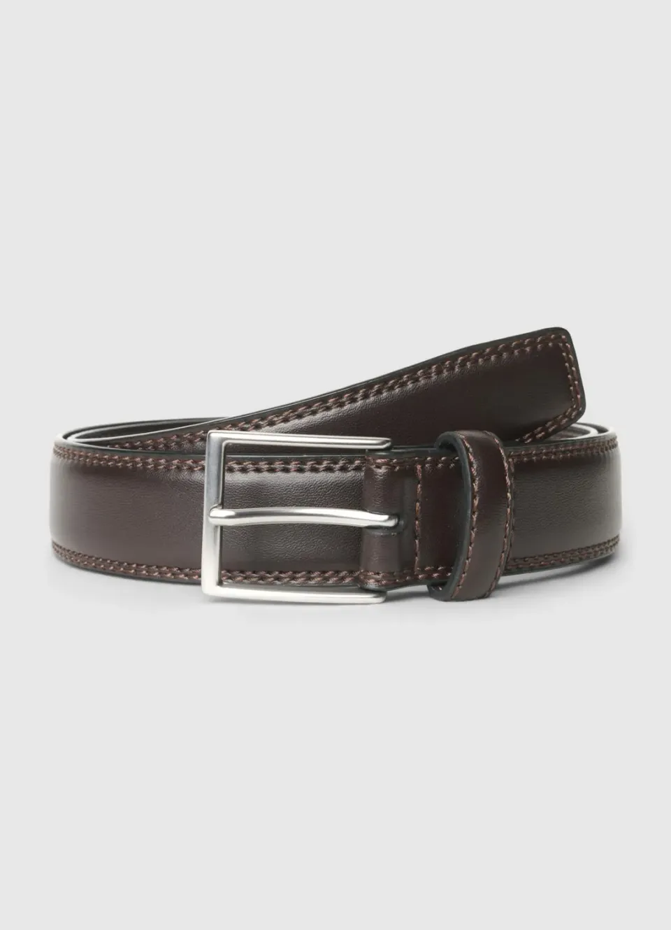Calliope ceinture cuir homme boucle rectangulaire