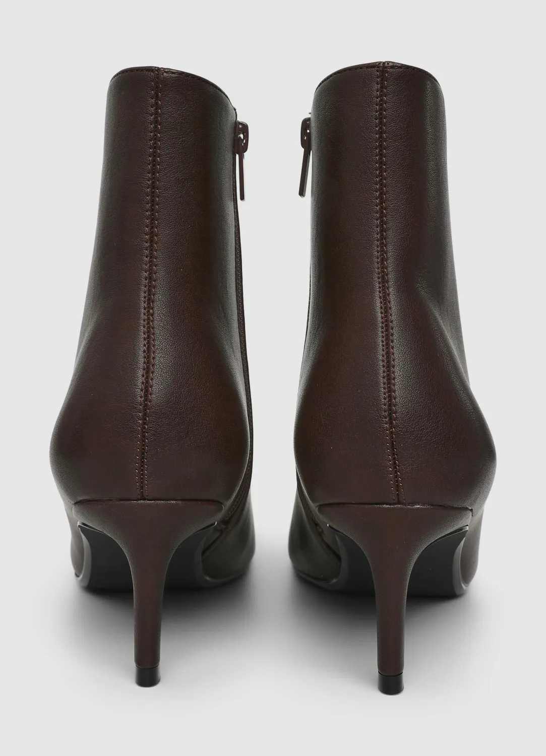Calliope bottines talon unies femme bout pointu 6 cm
