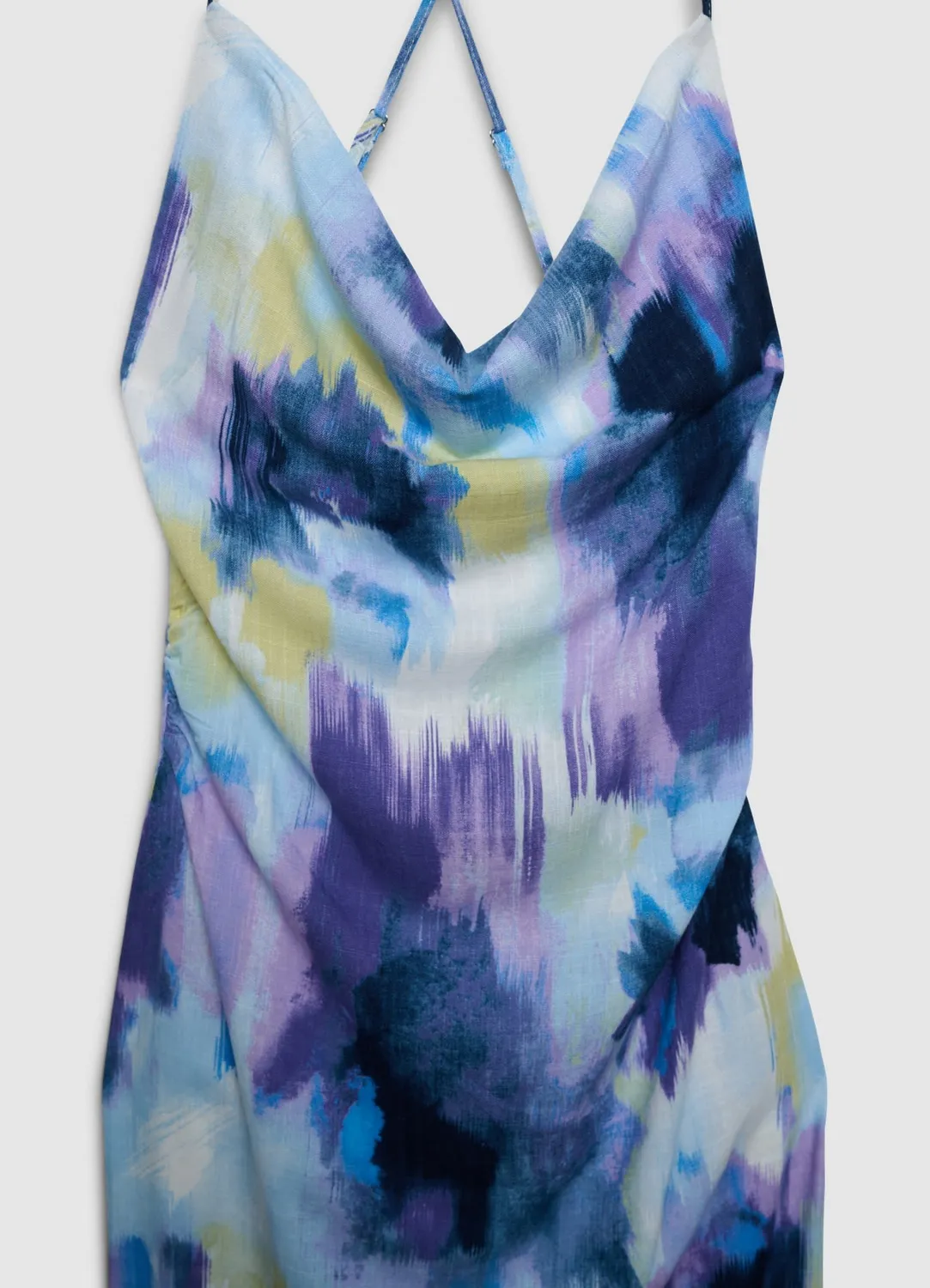 Calliope Atelier robe tie-dye châle soirée femme
