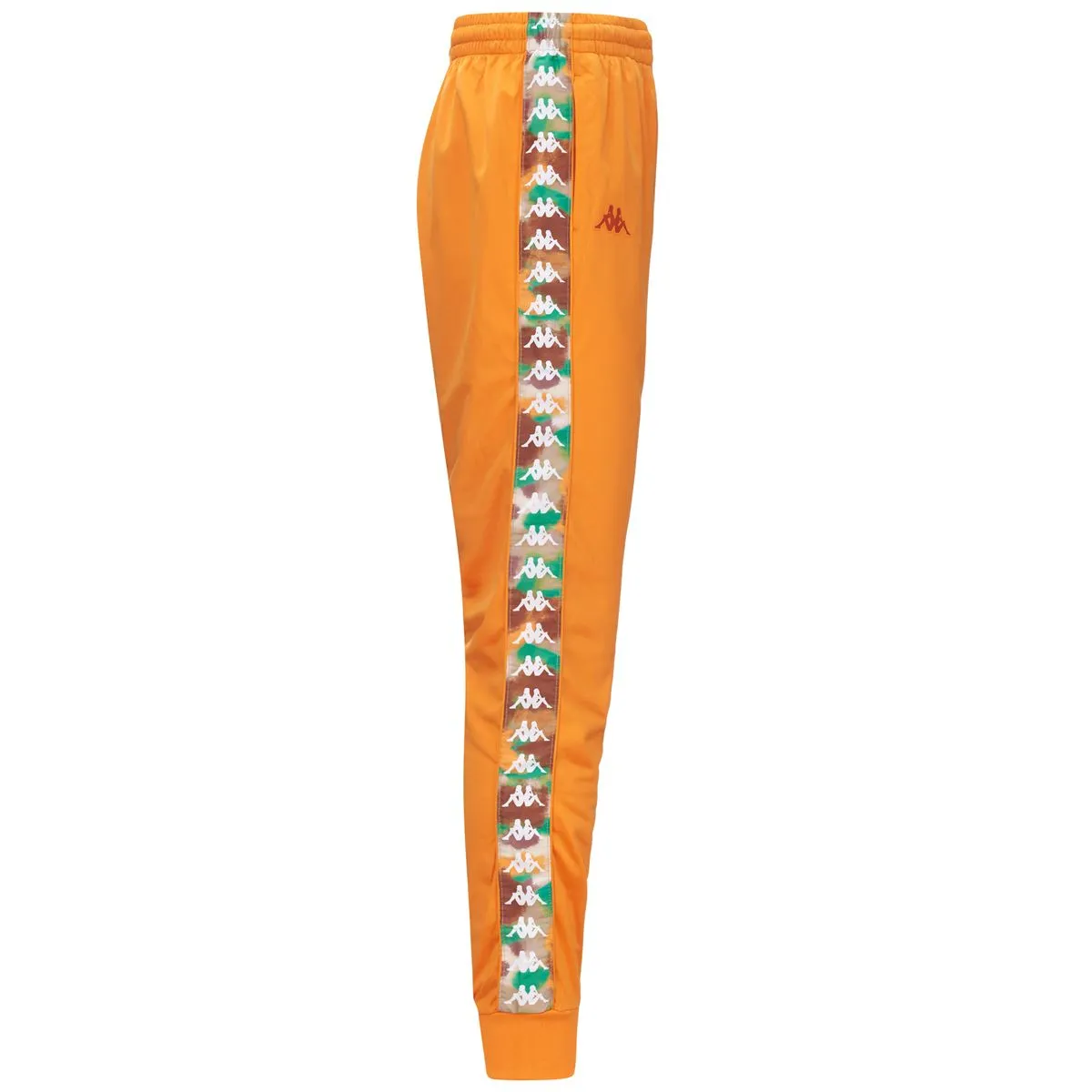 Kappa 222 Banda Rastoria pantalon orange slim homme