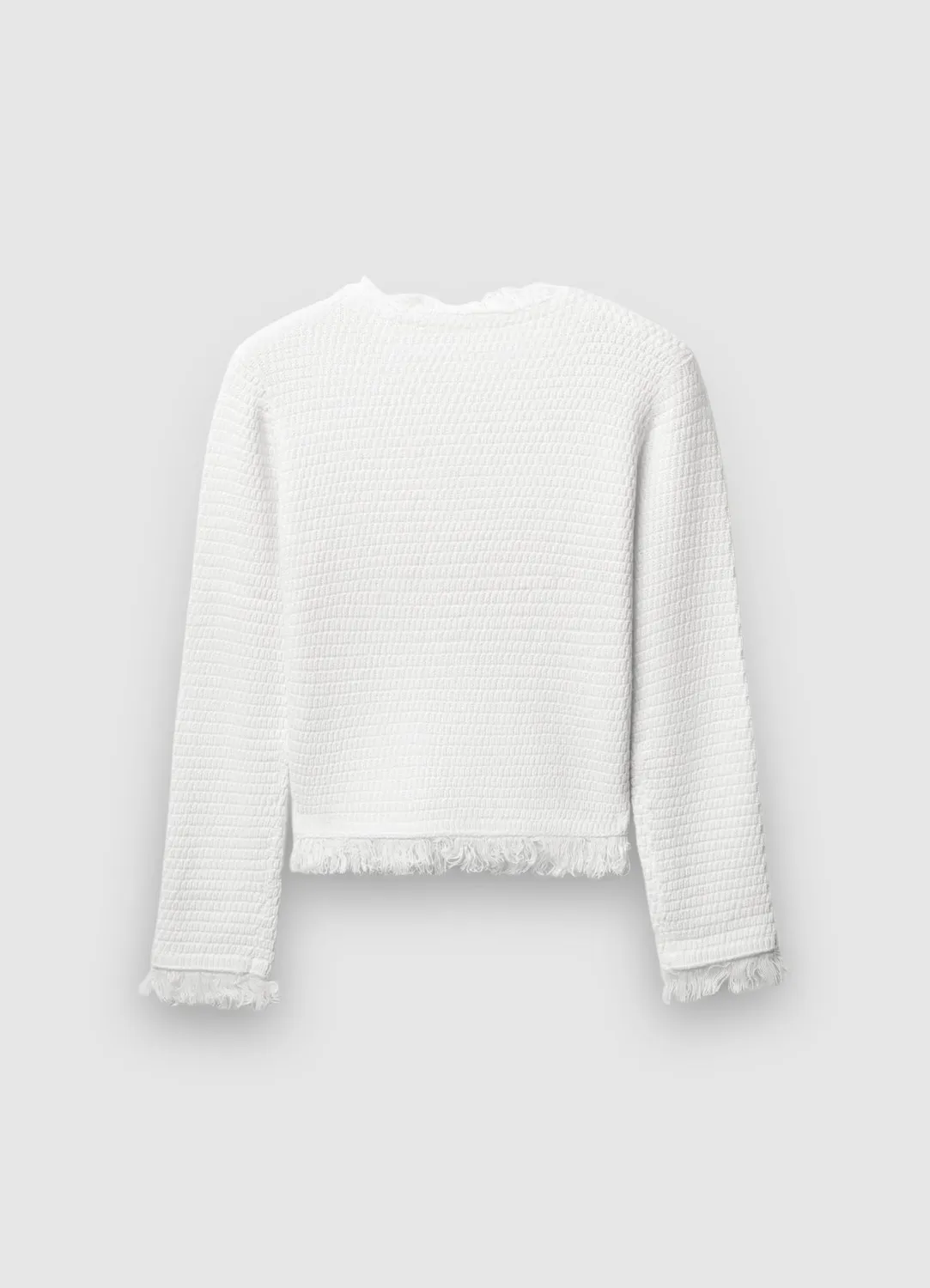 Calliope cardigan franges col rond femme