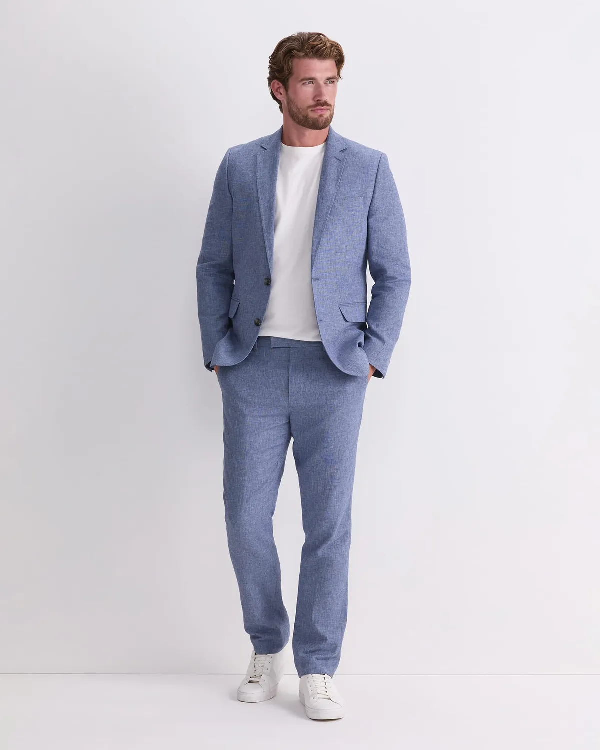 Sportscraft Ridley veste costume lin coton homme 36-50