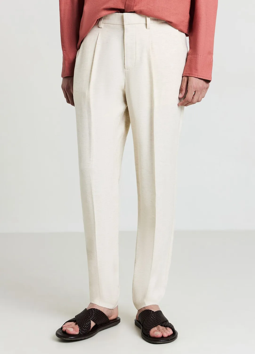 Calliope pantalon homme uni poches françaises