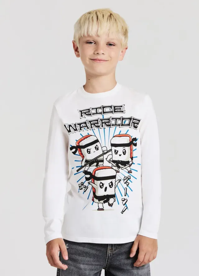 Calliope t-shirt enfant manches longues imprimé