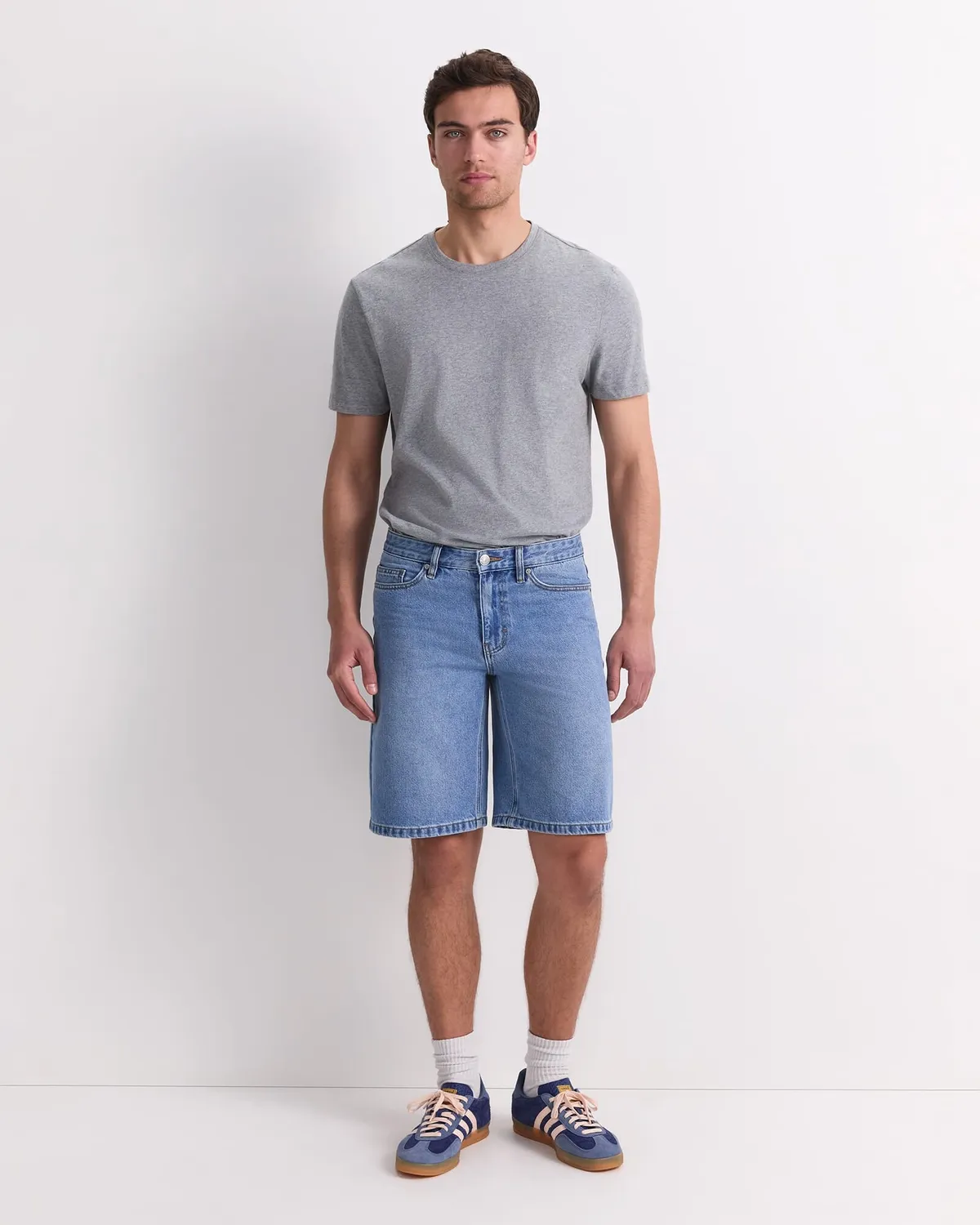 Sportscraft Aaran Denim Short jean indigo homme